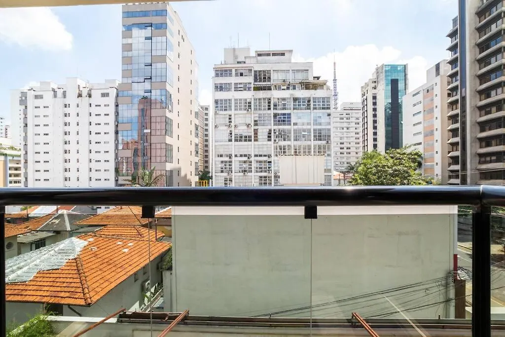 Апартаменты Bhomy Jardins Com Sacada E Vista Fo126 Сан-Пауло