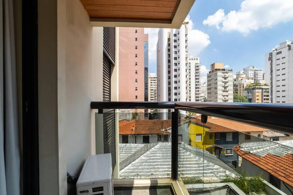 Апартаменты Bhomy Jardins Com Sacada E Vista Fo126 Сан-Пауло